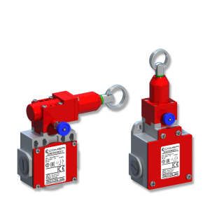Safety limit switches with rope