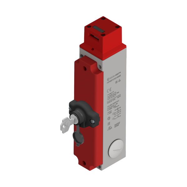 Key release elctromagnetic safety devices metal casing series FEM LOCK