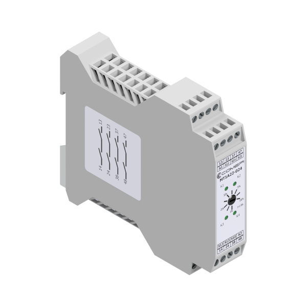 MT1A22 - Electromechanical safety modules with delayed outputs