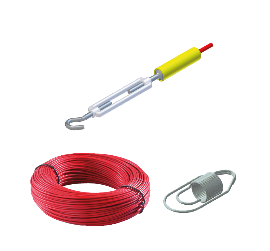 Stay bolts - Ropes - Accessories