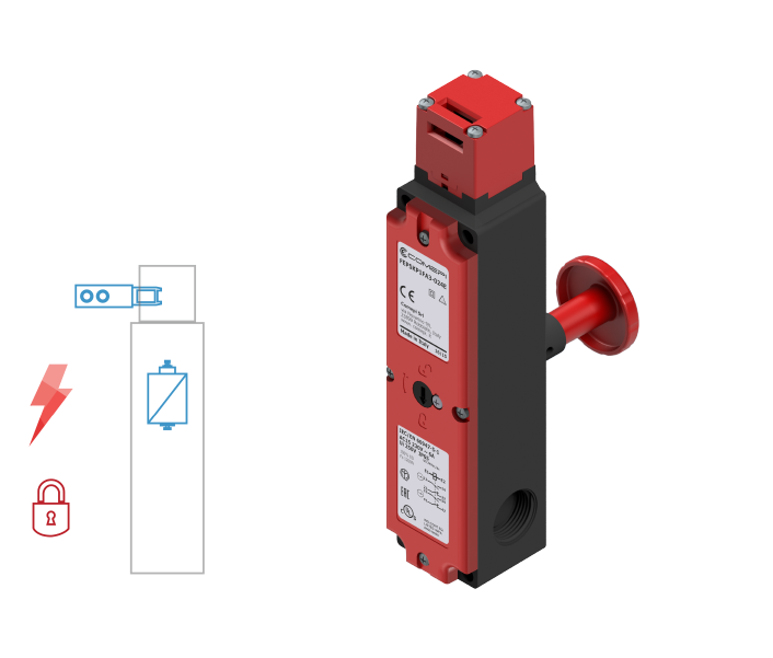 FEP - E - ELECTRICAL INTERLOCK - REAR RELEASE BUTTON